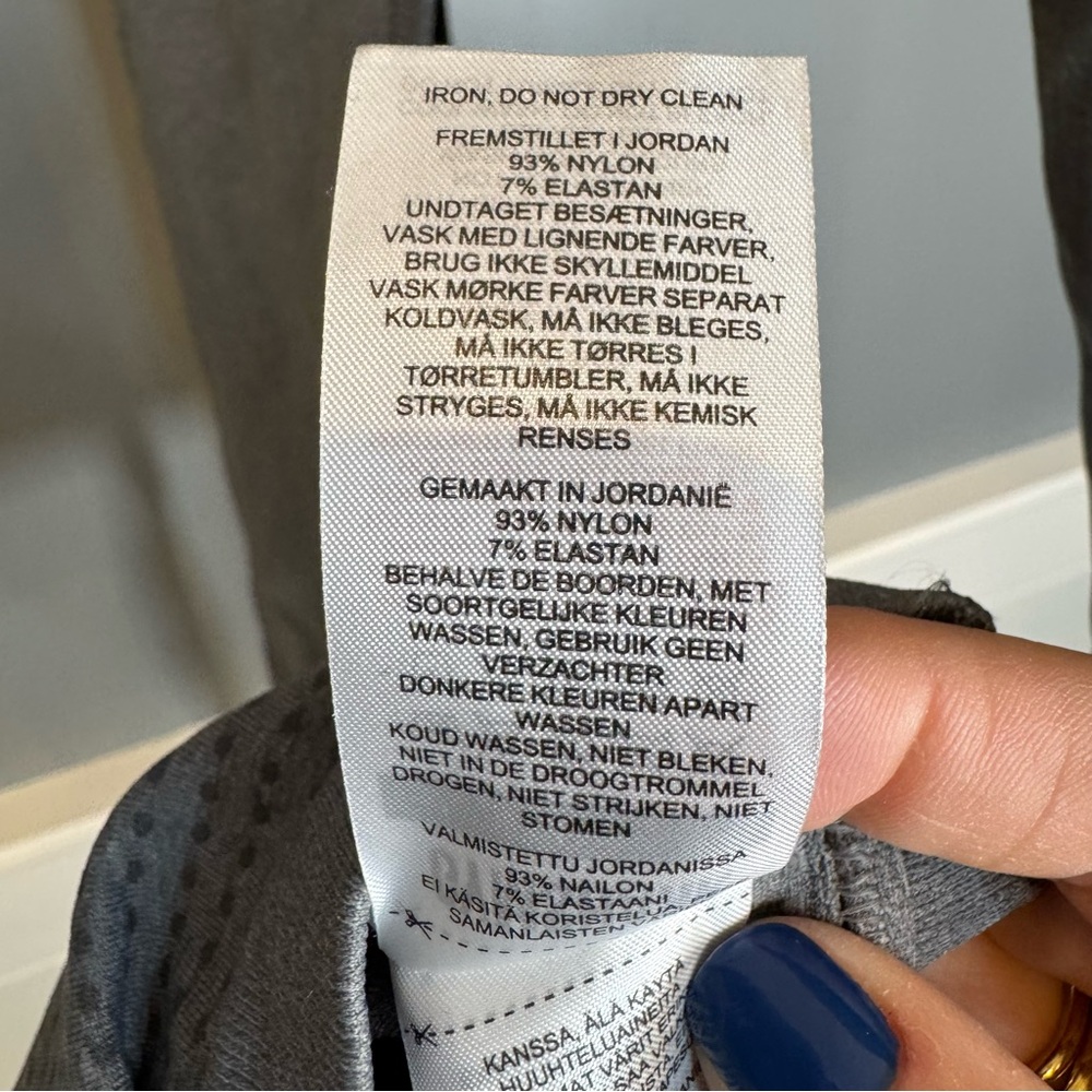Gymshark Seamless High Waisted Leggings Gray Size L - Picture 11 of 11